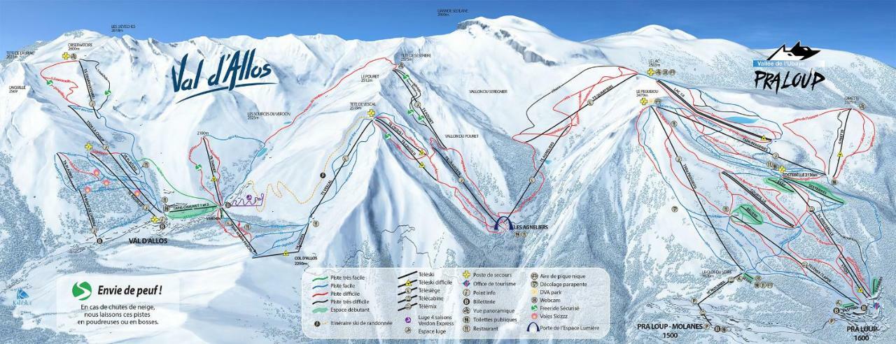 Studio Chaleureux A La Foux D'Allos Exteriér fotografie
